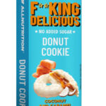 Fitking Delicious Donut Cookie Coconut & Caramel – spurginis sausainis su kokosu ir karamele | AllNutrition (128 g)