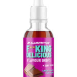 Fitking Delicious Flavour Drops Chocolate – šokolado skonio lašai be pridėtinio cukraus | AllNutrition (50 ml)