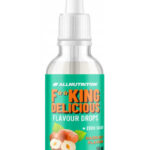 Fitking Delicious Flavour Drops Hazelnut – lazdyno riešutų skonio lašai be pridėtinio cukraus | AllNutrition (50 ml)
