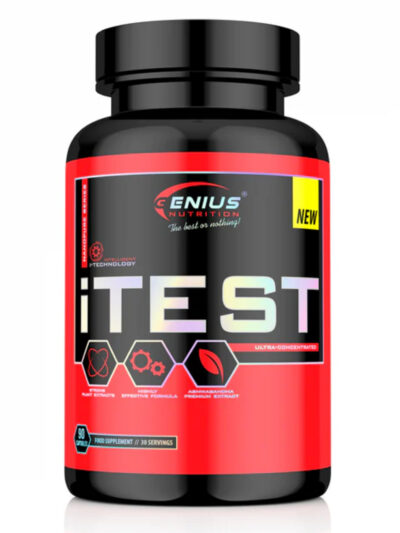 Genius Nutrition iTest 90 kapsulių hormonų palaikymo kompleksas
