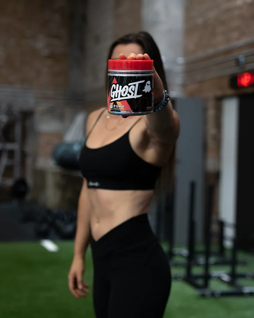 GHOST PUMP – pre-workout be stimuliantų | GHOST (40 porcijų) - Moksliškai pagrįstas veiksmingumas GHOST PUMP – pre-workout be stimuliantų | GHOST (40 porcijų) - produkto nuotrauka 2, Pre-workout papildai ir SPORTAS.