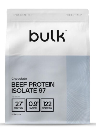 Beef Protein Isolate 97% – Jautienos baltymų izoliatas su skoniu | Bulk™ (1 kg)