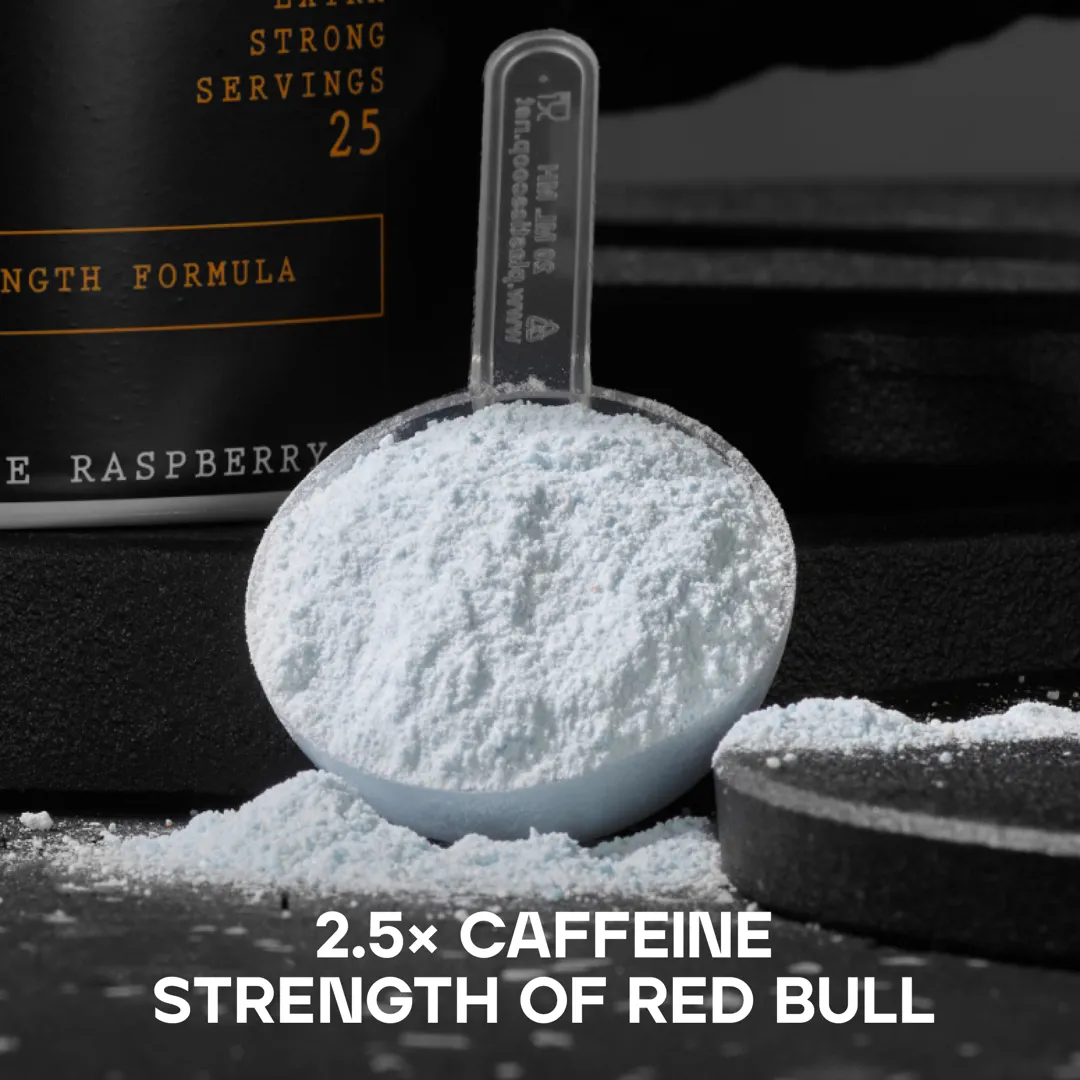 Bulk Dope Max Pre-allenamento 563g (25 Dosi) - Caffeina 200mg, Beta Alanina 5g, Creatina 3g, Vitamina B6, Gusto Strawberry Lime
