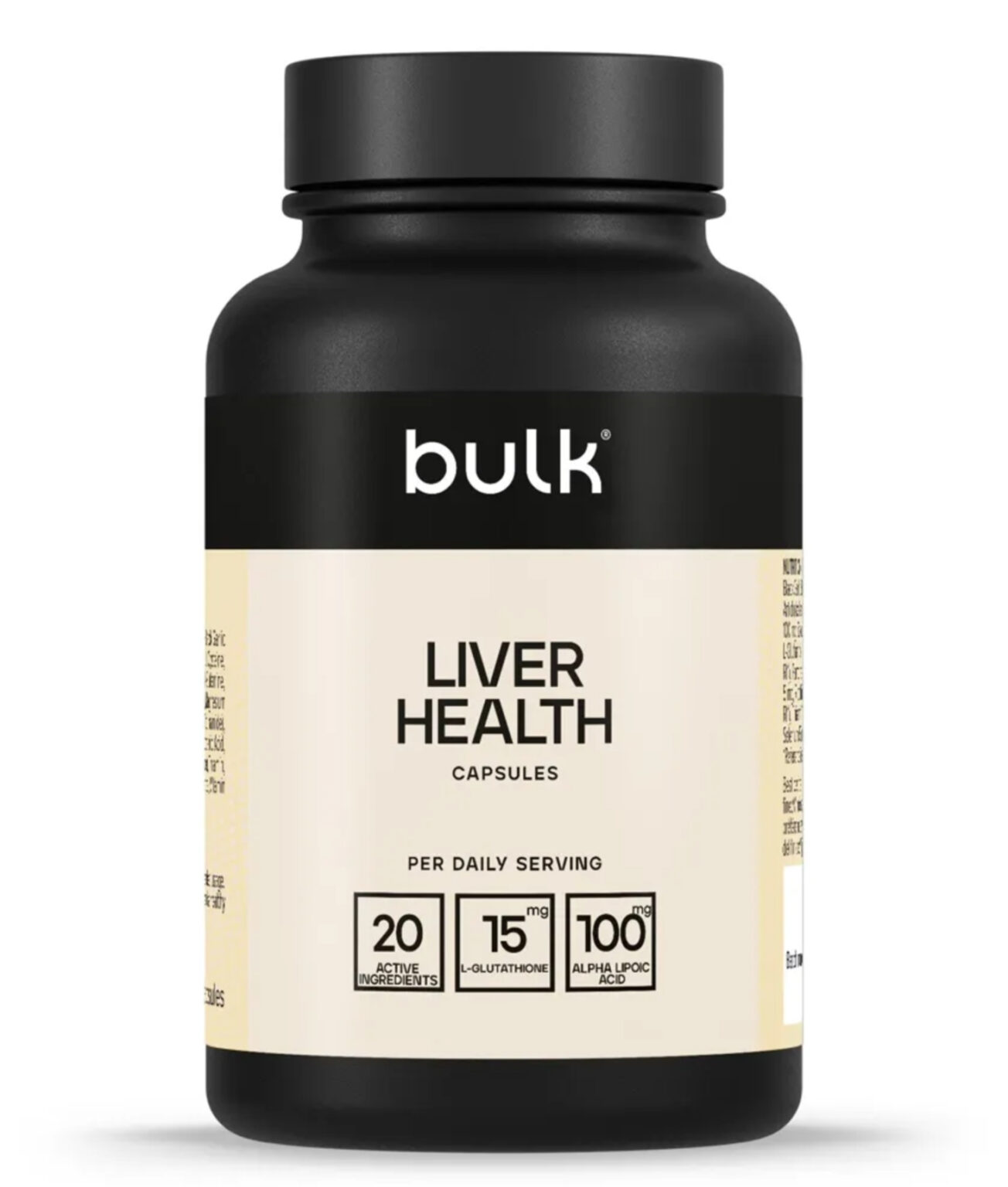 Liver Health – Kepenų Sveikatai ir Detoksikacijai | Bulk™ (90 kapsulių) | Klinikinio lygio ilgaamžiškumo protokolas, Kepenų sveikatai ir Detoksikacijai ir Visos Prekės papildas.