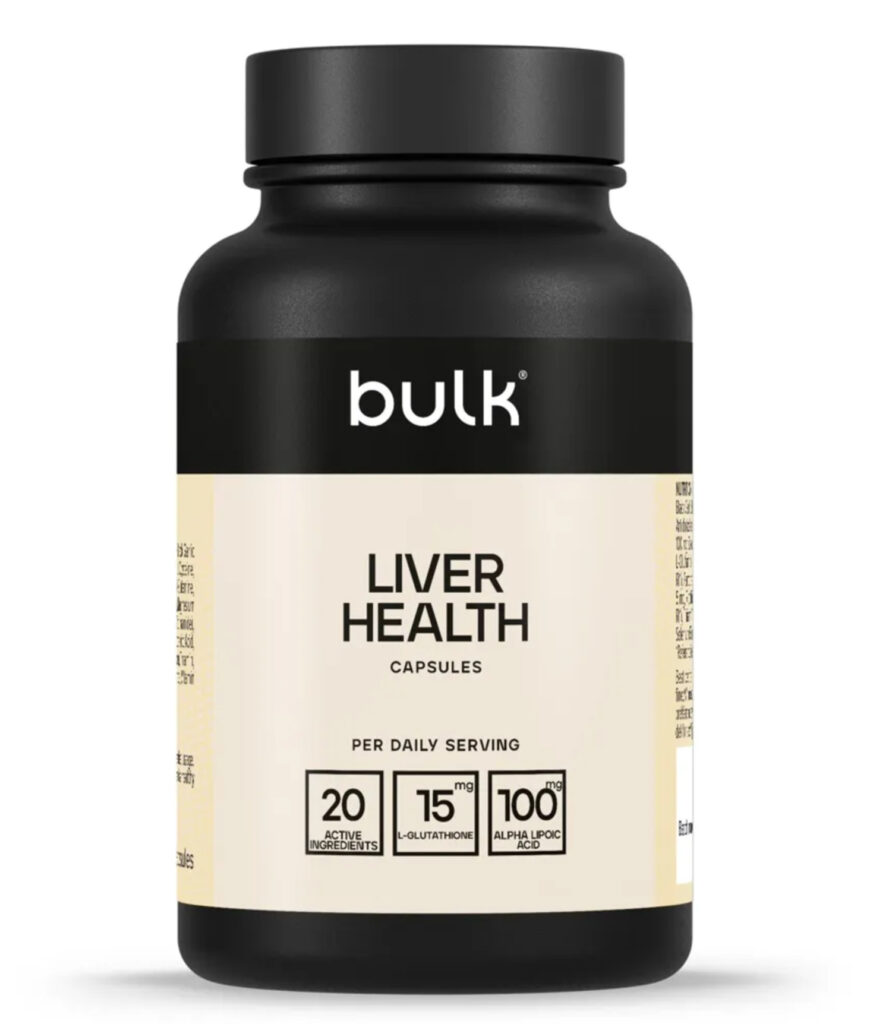 Liver Health – Kepenų Sveikatai ir Detoksikacijai | Bulk™ (90 kapsulių) | Klinikinio lygio ilgaamžiškumo protokolas, Cholesterolis ir širdis ir Kepenų sveikatai ir Detoksikacijai papildas.