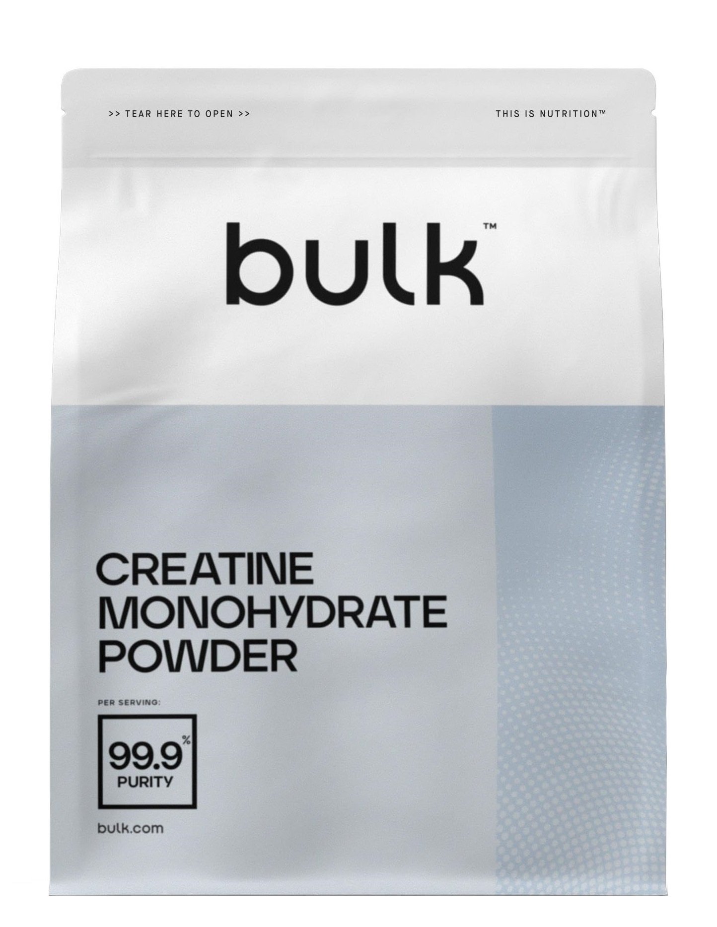 Creatine Monohydrate – Kreatino monohidratas 99.9% | Bulk™ (500 g / 147 porc.)
