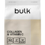 Collagen & Vitamin C – hidrolizuoti kolageno peptidai su vitaminu C | Bulk (500g / 33 porcijos)