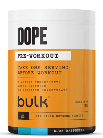 Dope prieštreniruotinis papildas su kofeinu – Bulk 510g