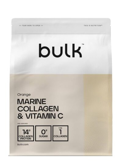 Bulk Marine Collagen & Vitamin C hidrolizuotas jurinis kolagenas 250 g