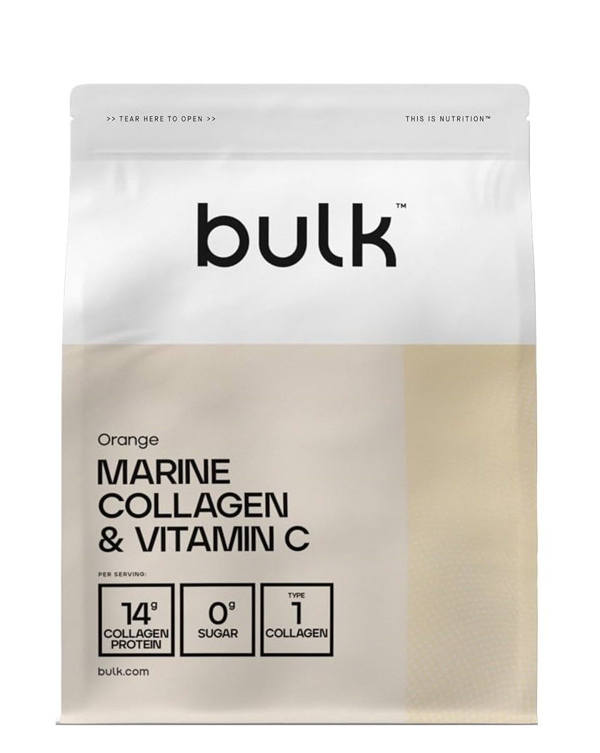 Bulk Marine Collagen & Vitamin C hidrolizuotas jurinis kolagenas 250 g