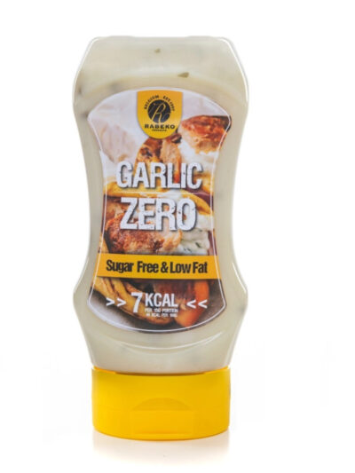 Rabeko Zero Garlic česnakinio padažo be cukraus maistinė vertė ir sudėtis.