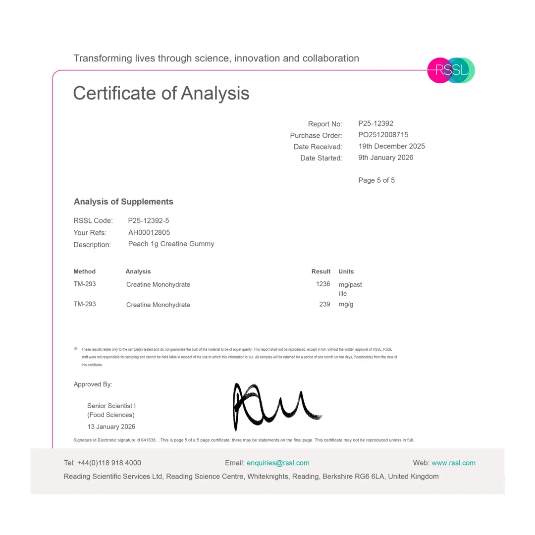 Creatine Gummies – Kreatino Monohidratas Skaniuose Guminukuose | Bulk (90 vnt.) - Image 2