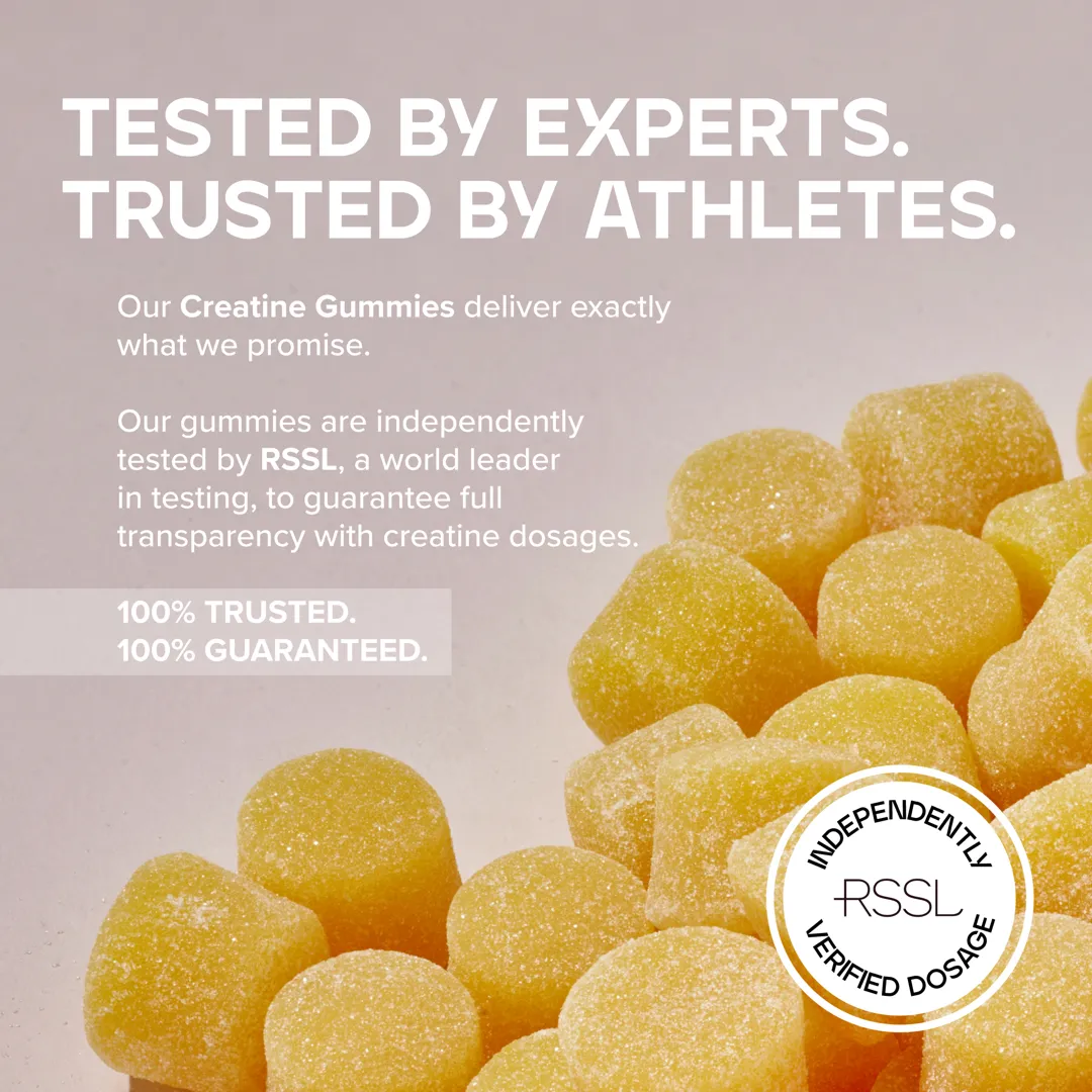 Creatine Gummies – Kreatino Monohidratas Skaniuose Guminukuose | Bulk (90 vnt.) - Image 3