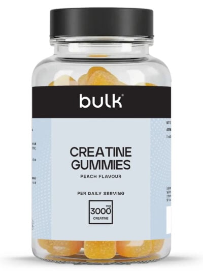 Bulk Creatine Gummies 60 vienetų pakuotė – skanūs kreatino monohidrato guminukai jėgai didinti