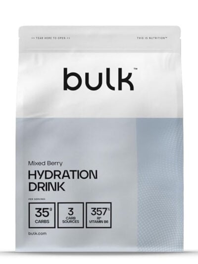 Bulk Hydration Drink 500g – izotoninis gėrimas ištvermei su elektrolitais, angliavandeniais ir BCAA.