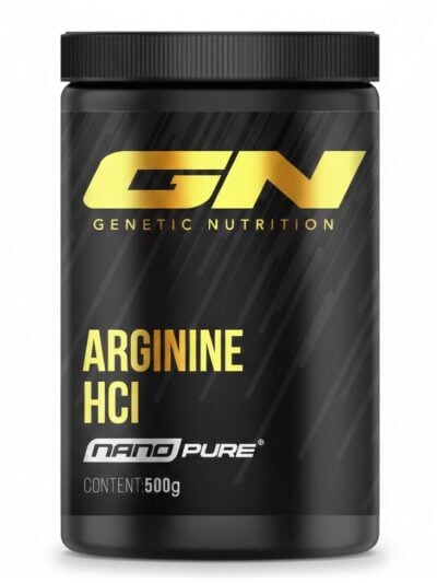 L-Arginine HCL 500g – Genetic Nutrition grynas L-arginino hidrochlorido papildas sportuojantiems.