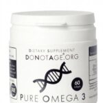 Pure Omega 3 (800mg EPA / 600mg DHA) – Trigliceridai | DoNotAge (60 kaps.)