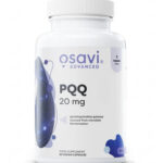 PQQ 20 mg – Energijai ir mitochondrijų veiklai palaikyti | Osavi (30 kapsulių)