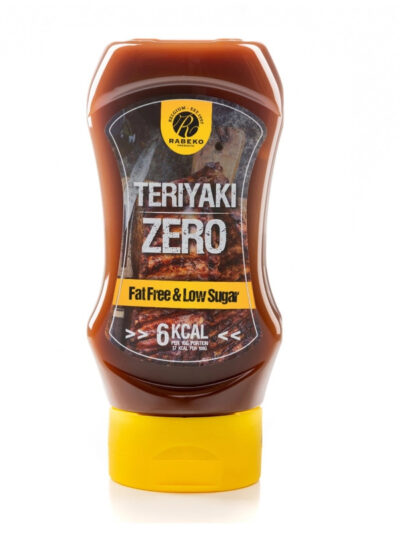 Rabeko Zero Teriyaki azijietiško stiliaus padažas be cukraus ir riebalų 350 ml