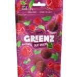 Greenz Raspberry - Vaisių ir sėklų užkandis | Rūta™ (80 g)
