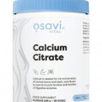 Calcium Citrate (960 mg) – gerai pasisavinamas kalcio citratas milteliais | Osavi (240 g)