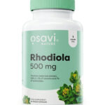 Rhodiola Rosea (500 mg) – rausvosios rodiolės (auksinės šaknies) ekstraktas | Osavi (60 kaps.)