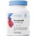 Vitamin B6 P-5-P (30 mg) – bioaktyvi vitamino B6 forma | Osavi (60 kaps.)