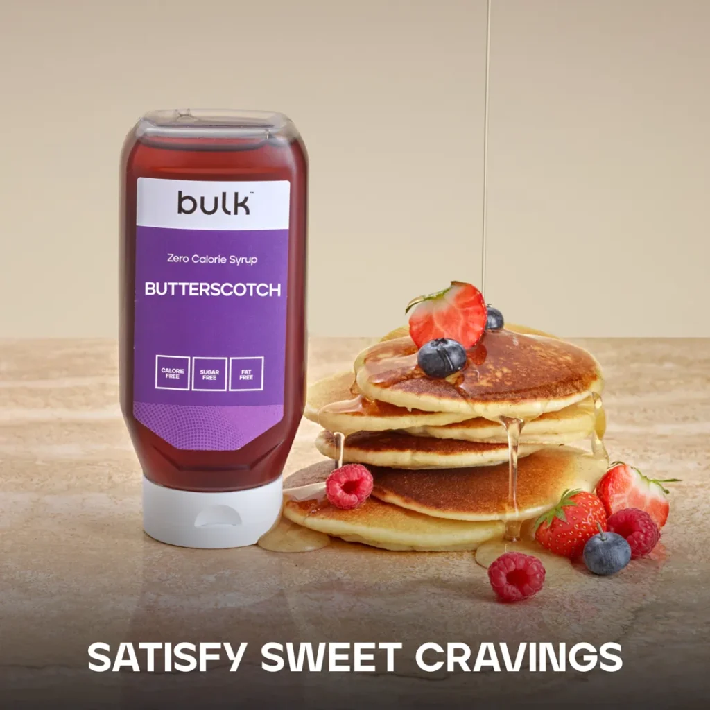 Bulk Zero Calorie Syrup (Butterscotch) – nulinio kaloringumo iriso skonio siurupas | Bulk (400 ml) - Moksliškai pagrįstas veiksmingumas Bulk Zero Calorie Syrup (Butterscotch) – nulinio kaloringumo iriso skonio siurupas | Bulk (400 ml) - produkto nuotrauka 1, FUNKCINIS MAISTAS ir Padažai be Kalorijų ir Skonio Lašai.