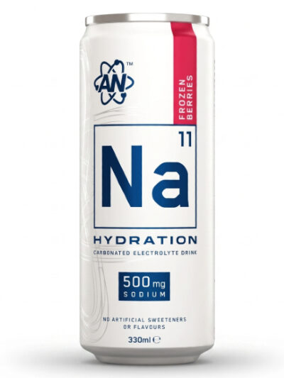 Applied Nutrition Na11 elektrolitų kiekis (natris, magnis, kalis) ir vitaminai hidratacijai.