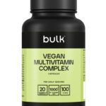 Vegan Multivitamin Complex – Premium kokybės multivitaminai veganams su probiotikais | BULK | 90 kaps.