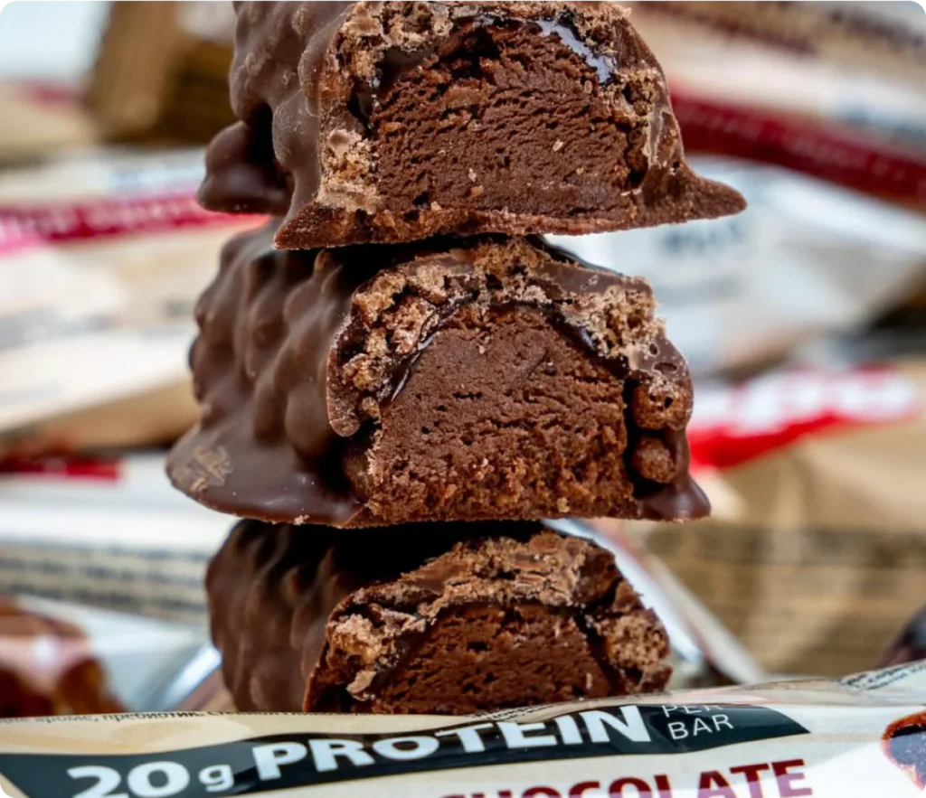 Protein Bar Fitspo Power Crunchy Choco – Traškus šokoladinis baltyminis batonėlis su karamele | Fitspo | 55 g - Moksliškai pagrįstas veiksmingumas Protein Bar Fitspo Power Crunchy Choco – Traškus šokoladinis baltyminis batonėlis su karamele | Fitspo | 55 g - produkto nuotrauka 1, FUNKCINIS MAISTAS ir Proteino Batonėliai ir Užkandžiai.