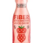 Drink with Fiber – Skaidulų gėrimas su braškių sultimis | INOFIBRE | 250 ml