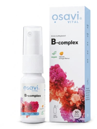 Osavi B-complex maisto papildas kasdienės mitybos praturtinimui ir organizmo balansui.