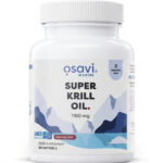 Super Krill Oil – Aukščiausios kokybės krilių aliejus 1180mg | OSAVI | 60 minkštųjų kaps.