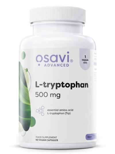 OSAVI L-Tryptophan maisto papildas kasdienės mitybos praturtinimui ir organizmo balansui
