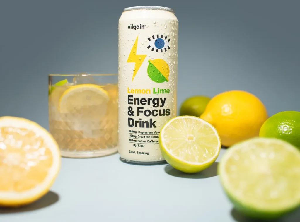Energy & Focus Drink Lemon and lime – Funkcinis energinis gėrimas | Vilgain | 330 ml - Moksliškai pagrįstas veiksmingumas Energy & Focus Drink Lemon and lime – Funkcinis energinis gėrimas | Vilgain | 330 ml - produkto nuotrauka 3, Visos Prekės ir SPORTAS.