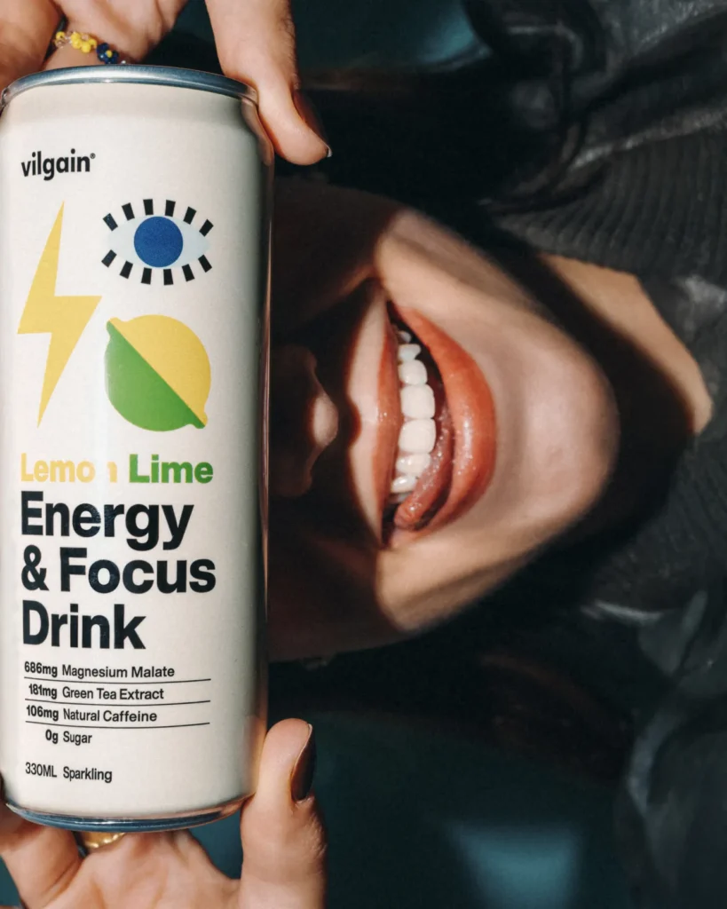 Energy & Focus Drink Lemon and lime – Funkcinis energinis gėrimas | Vilgain | 330 ml - Moksliškai pagrįstas veiksmingumas Energy & Focus Drink Lemon and lime – Funkcinis energinis gėrimas | Vilgain | 330 ml - produkto nuotrauka 1, Visos Prekės ir SPORTAS.