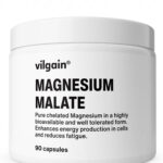 Magnesium Malate – Organinis Magnio Malatas 220mg | Vilgain | 90 kaps.