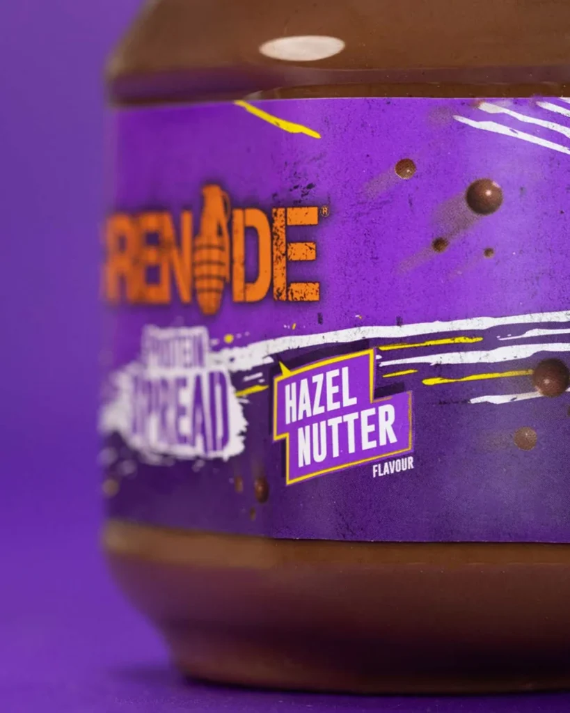 Hazel Nutter Protein Spread – Šokoladinis lazdynų riešutų užtepas | Grenade | 360 g - Moksliškai pagrįstas veiksmingumas Hazel Nutter Protein Spread – Šokoladinis lazdynų riešutų užtepas | Grenade | 360 g - produkto nuotrauka 2, FUNKCINIS MAISTAS.