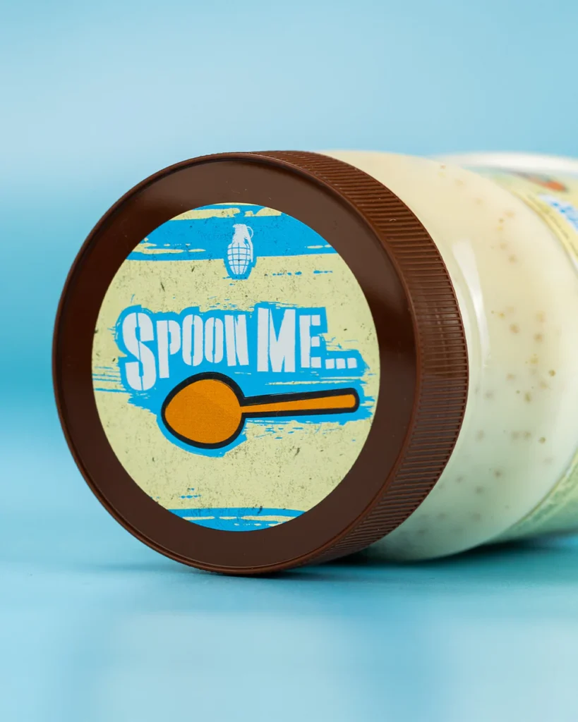 White Chocolate Cookie Protein Spread – Baltyminis baltojo šokolado ir sausainių užtepas | Grenade | 360 g - produkto nuotrauka 3, FUNKCINIS MAISTAS.