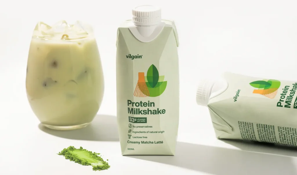 Protein Milkshake – Švelnus ir kreminis baltyminis kokteilis | Vilgain | 330 ml - Moksliškai pagrįstas veiksmingumas Protein Milkshake – Švelnus ir kreminis baltyminis kokteilis | Vilgain | 330 ml - produkto nuotrauka 1, FUNKCINIS MAISTAS ir Baltymai.