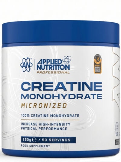 Applied Nutrition Creatine Monohydrate 250g maisto papildas sportininkams ir aktyviam gyvenimo būdui.