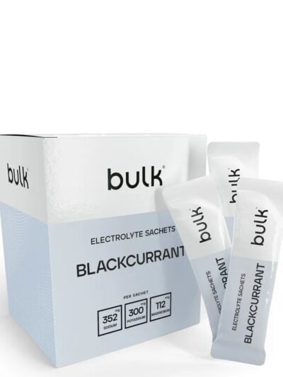 Bulk Electrolyte Sachets - Blackcurrant Box of 30 maisto papildas sportininkams ir aktyviam gyvenimo būdui.