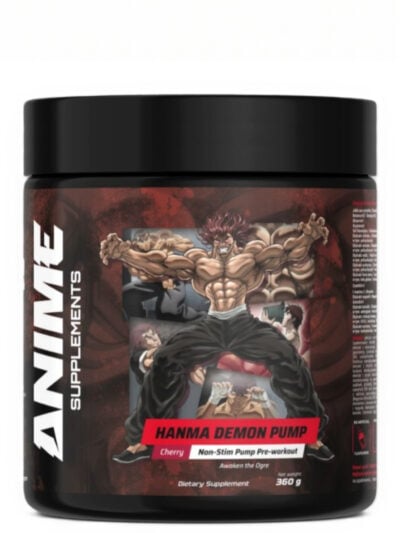 Anime Supplements Hanma Demon Pump maisto papildas sportininkams ir aktyviam gyvenimo būdui.