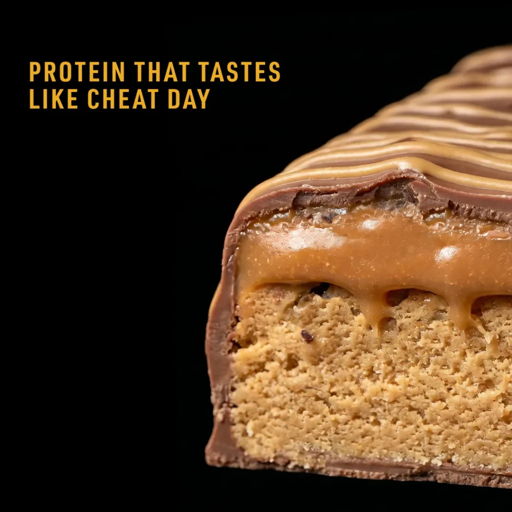 Hero Protein Bar Chocolate Peanut 50g – Traškus baltyminis batonėlis su šokoladu ir žemės riešutais | BULK | 50 g - Moksliškai pagrįstas veiksmingumas Hero Protein Bar Chocolate Peanut 50g – Traškus baltyminis batonėlis su šokoladu ir žemės riešutais | BULK | 50 g - produkto nuotrauka 3, FUNKCINIS MAISTAS ir Proteino Batonėliai ir Užkandžiai.