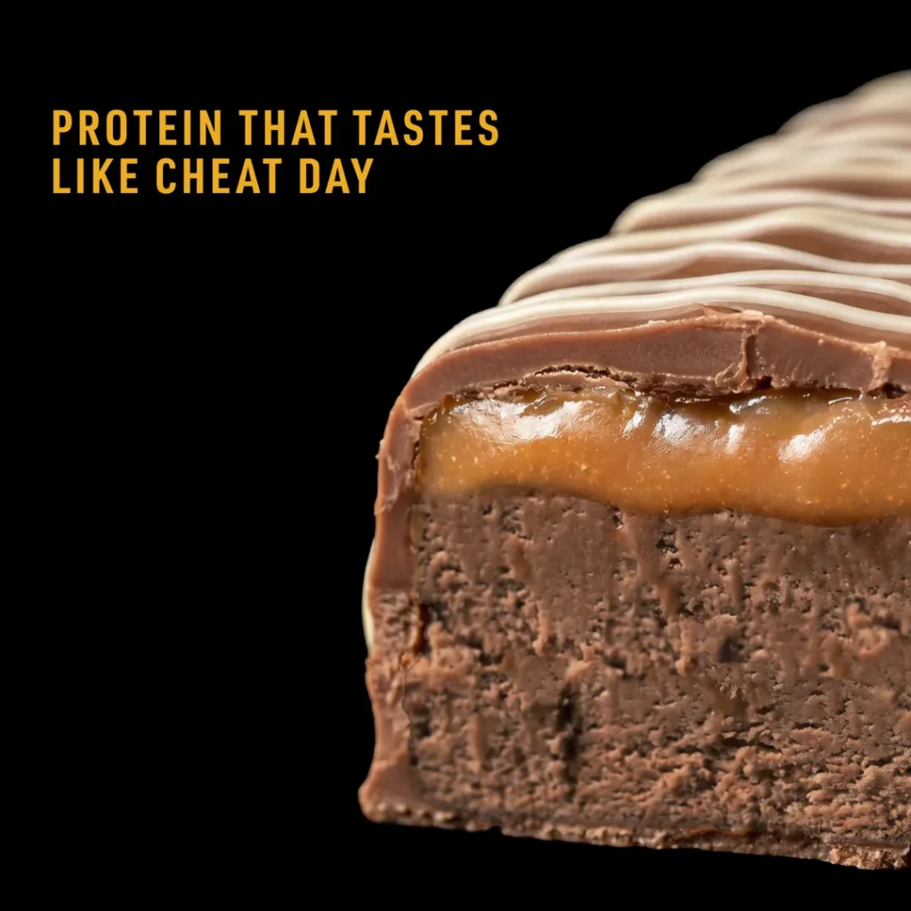 Hero Protein Bar Chocolate Caramel 50g – Traškus ir minkštas baltyminis batonėlis | Bulk | 50 g - Moksliškai pagrįstas veiksmingumas Hero Protein Bar Chocolate Caramel 50g – Traškus ir minkštas baltyminis batonėlis | Bulk | 50 g - produkto nuotrauka 2, FUNKCINIS MAISTAS ir Proteino Batonėliai ir Užkandžiai.