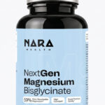NextGen Magnio Bisglicinatas – Biologiškai Prieinamas Magnis 200mg | NARA Health | 60 kaps.
