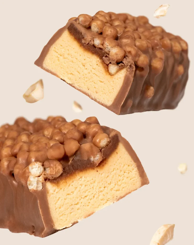 Double Trouble Protein Bar Crispy Choco Nut Cream – Traškus dvisluoksnis baltyminis batonėlis | Vilgain | 55 g - Moksliškai pagrįstas veiksmingumas Double Trouble Protein Bar Crispy Choco Nut Cream – Traškus dvisluoksnis baltyminis batonėlis | Vilgain | 55 g - produkto nuotrauka 1, FUNKCINIS MAISTAS ir Proteino Batonėliai ir Užkandžiai.