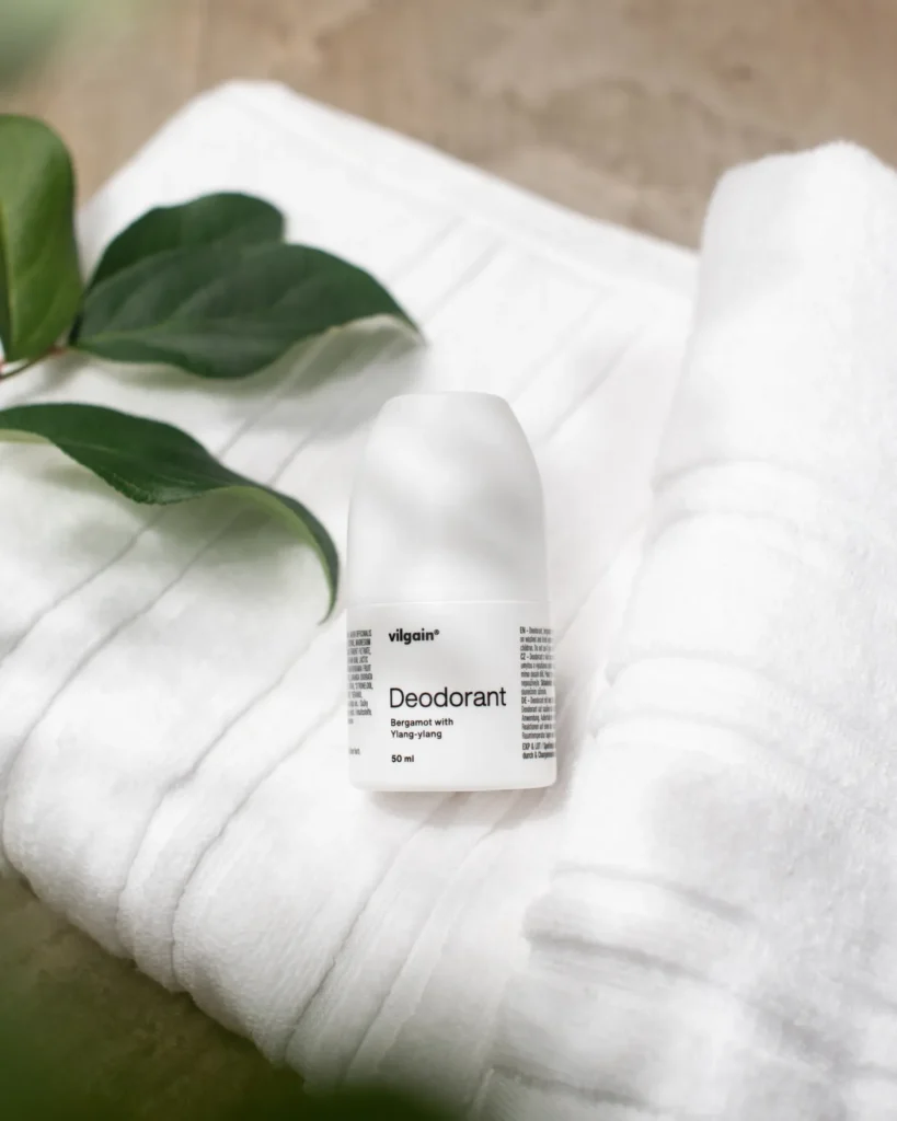 Deodorant Bergamot with Ylang-ylang – Rutulinis odos dezodorantas | Vilgain | 50 ml - Moksliškai pagrįstas veiksmingumas Deodorant Bergamot with Ylang-ylang – Rutulinis odos dezodorantas | Vilgain | 50 ml - produkto nuotrauka 1, Sveika Higiena ir Moters Sveikata.
