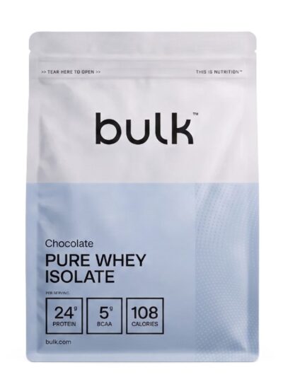 Bulk Pure Whey Isolate maisto papildas sportininkams ir aktyviam gyvenimo būdui.